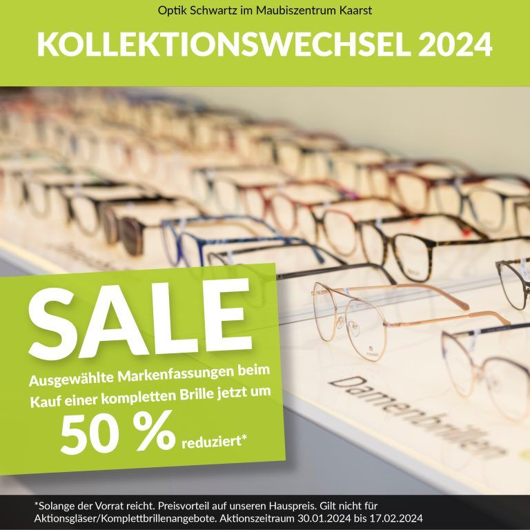 Read more about the article 50% beim Kollektionswechsel sichern & sparen!